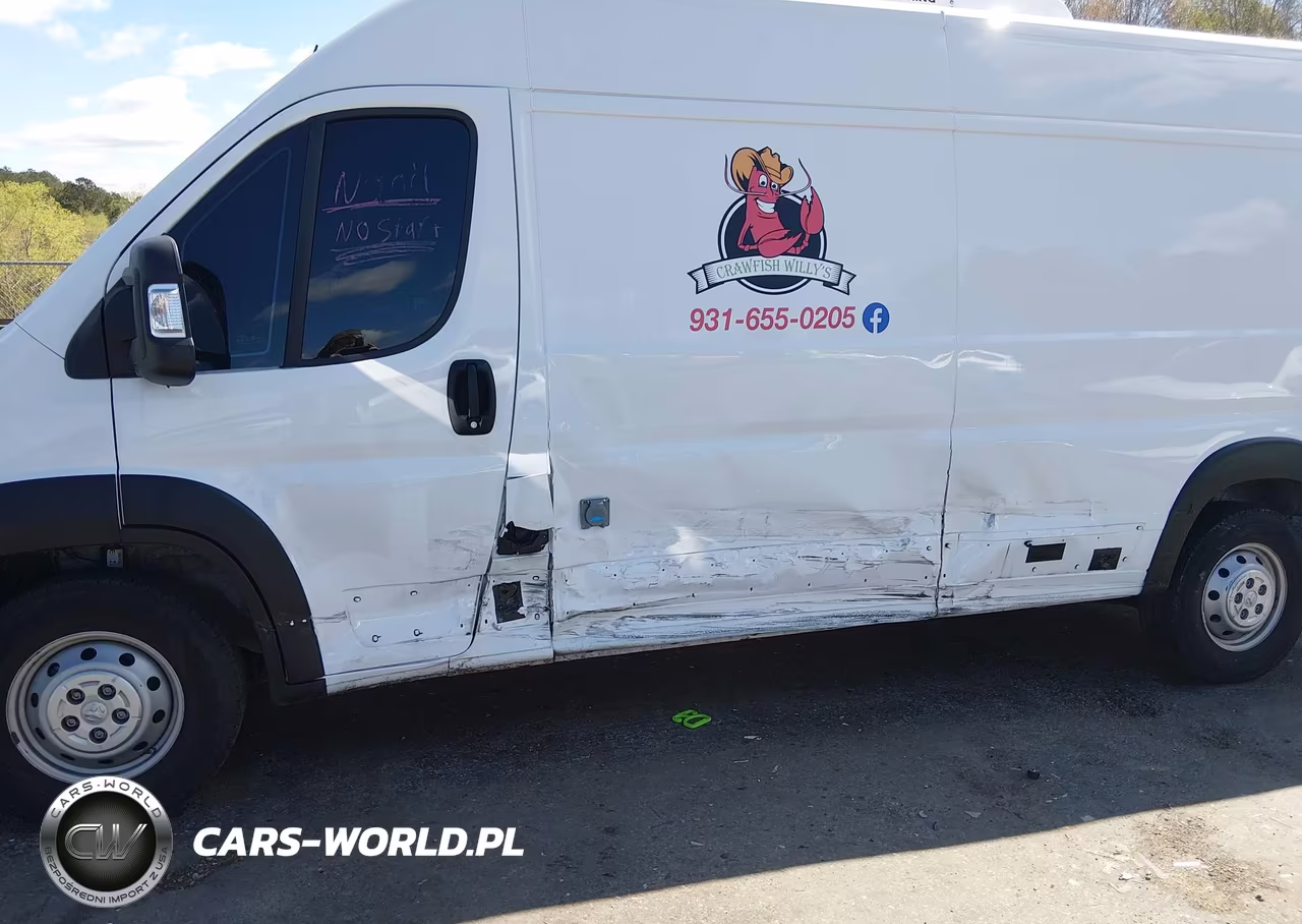 2023 Ram Promaster 3500 Cargo Van High Roof 159 Wb Ext VIN:3C6MRVJG6PE508689 - 6
