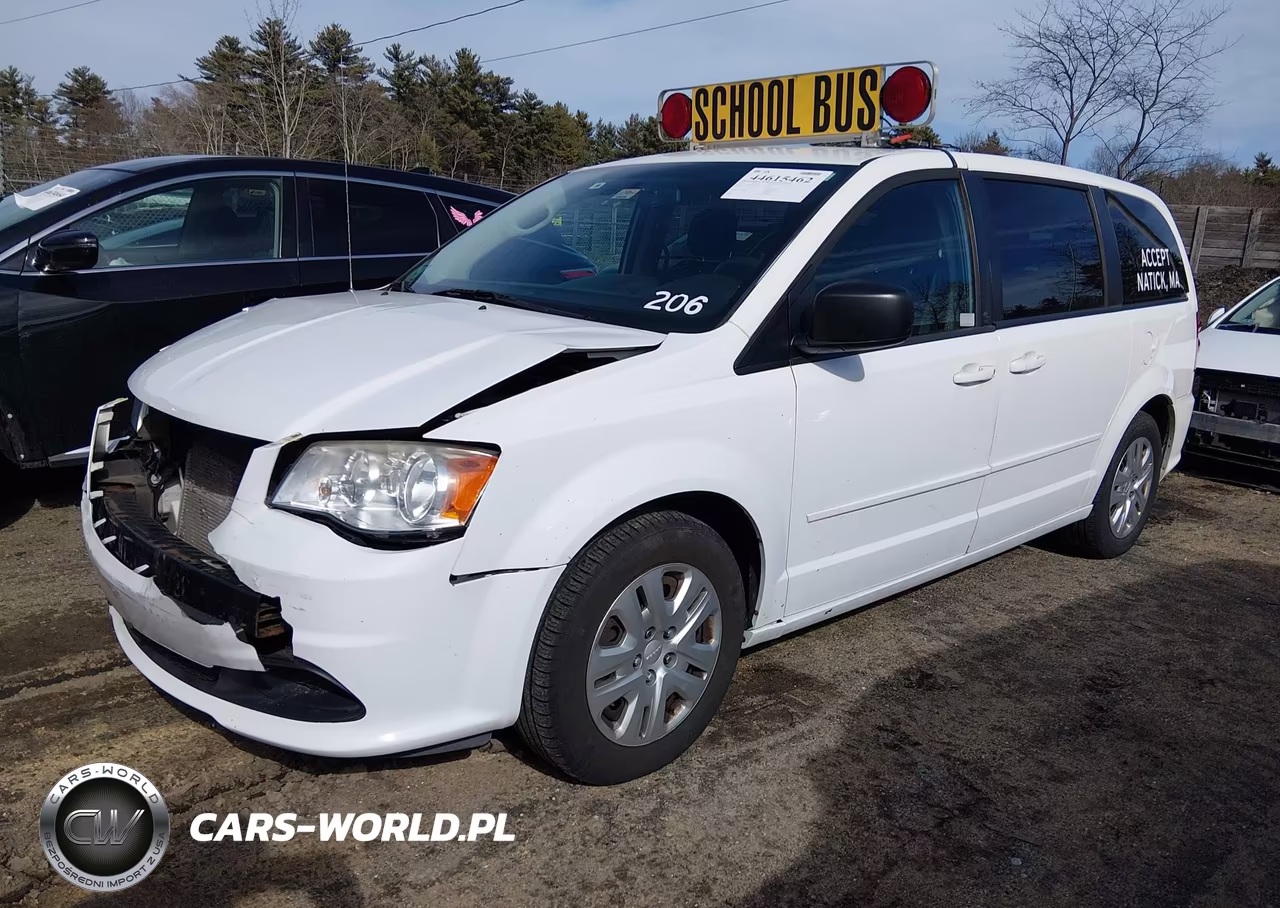 2016 Dodge Grand Caravan Se VIN:2C4RDGBG3GR401993 - 2