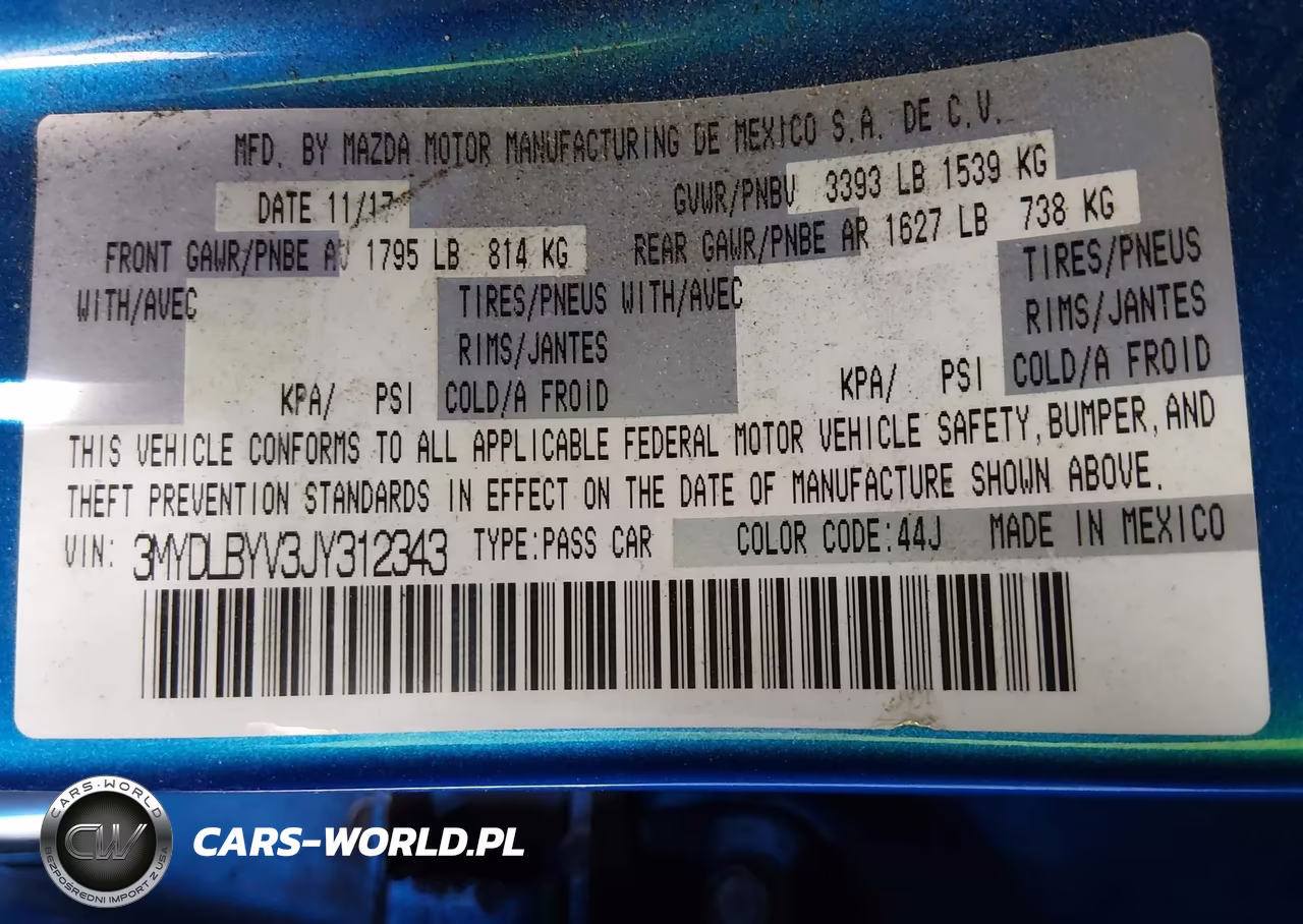 2018 Toyota Yaris Ia VIN:3MYDLBYV3JY312343 - 9