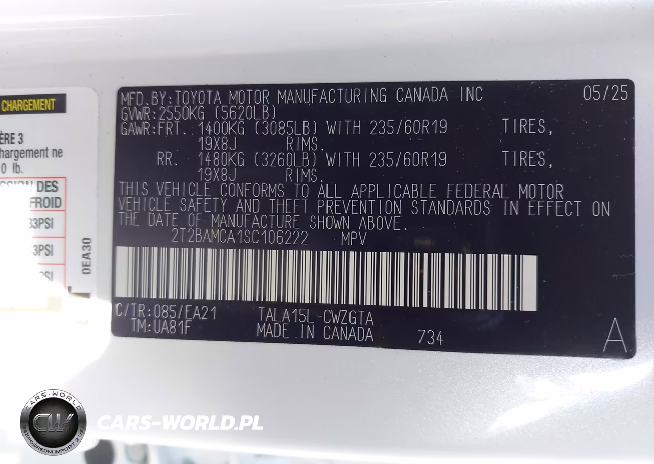 2025 Lexus Rx 350 Premium VIN:2T2BAMCA1SC106222 - 9