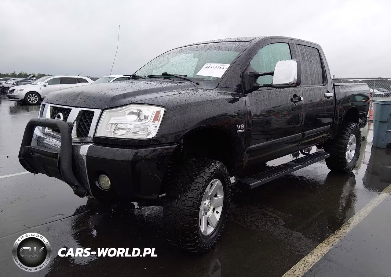 2004 Nissan Titan Le VIN:1N6AA07B04N587072 - 2