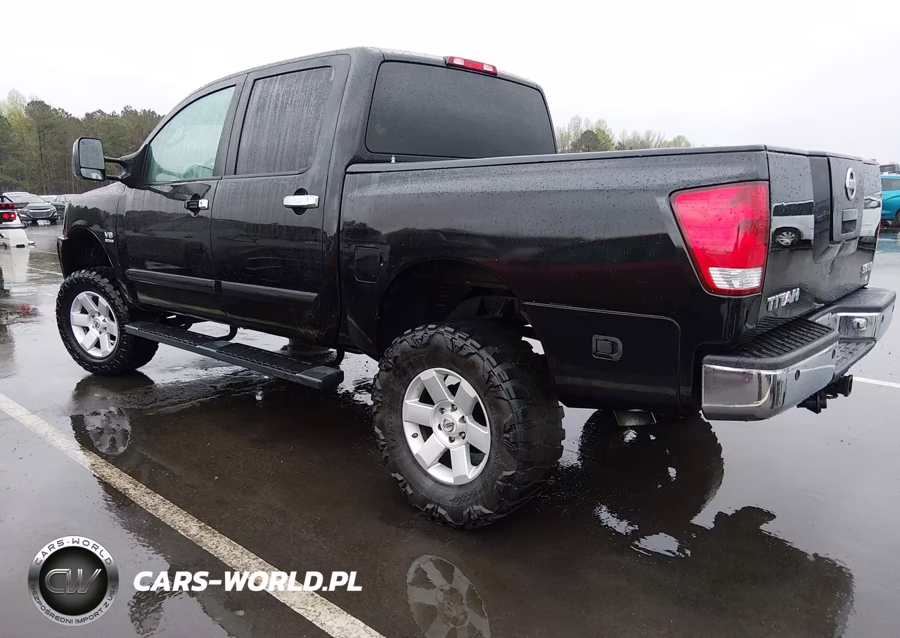 2004 Nissan Titan Le VIN:1N6AA07B04N587072 - 3