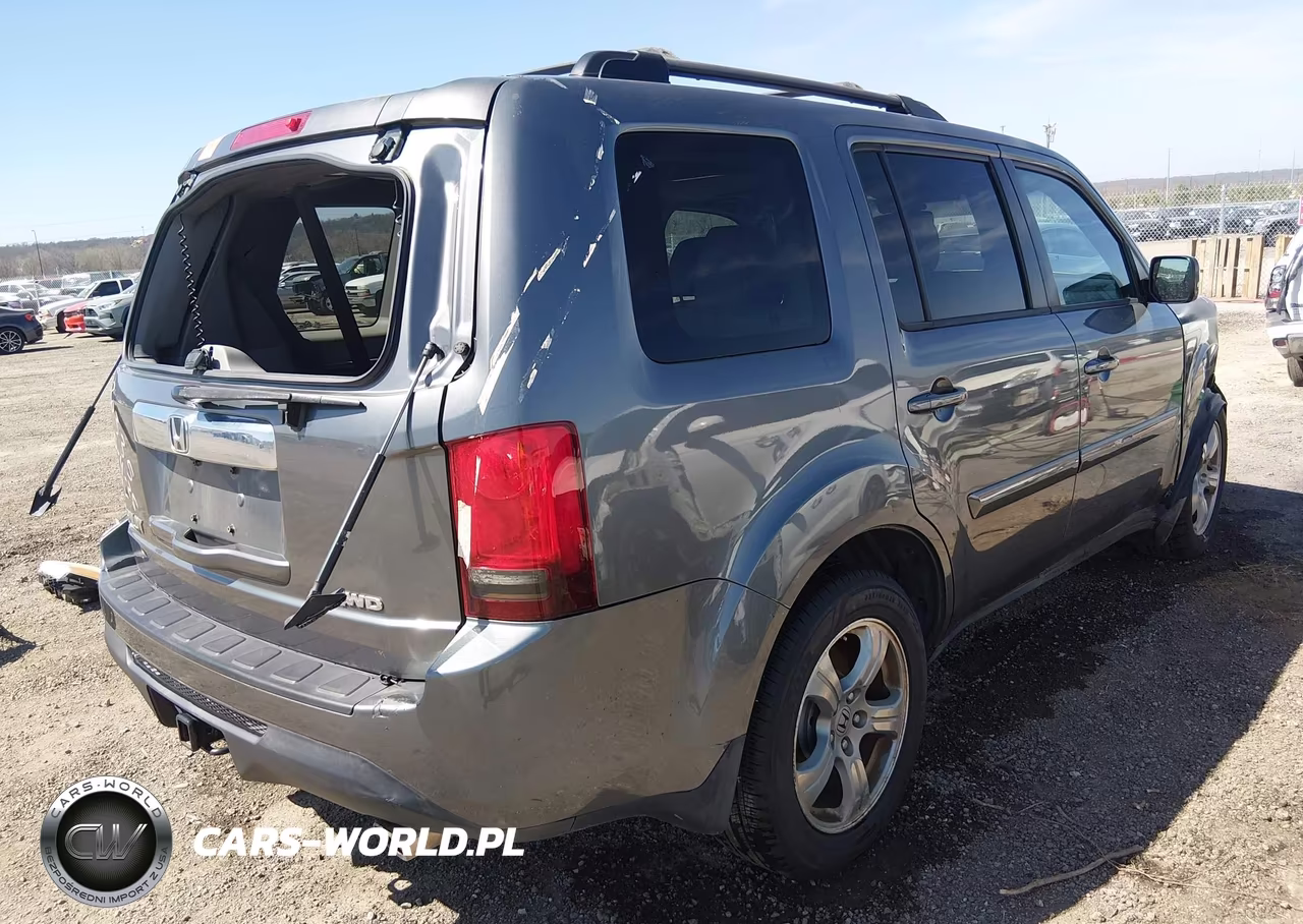 2012 Honda Pilot Ex-L VIN:5FNYF4H54CB003790 - 4