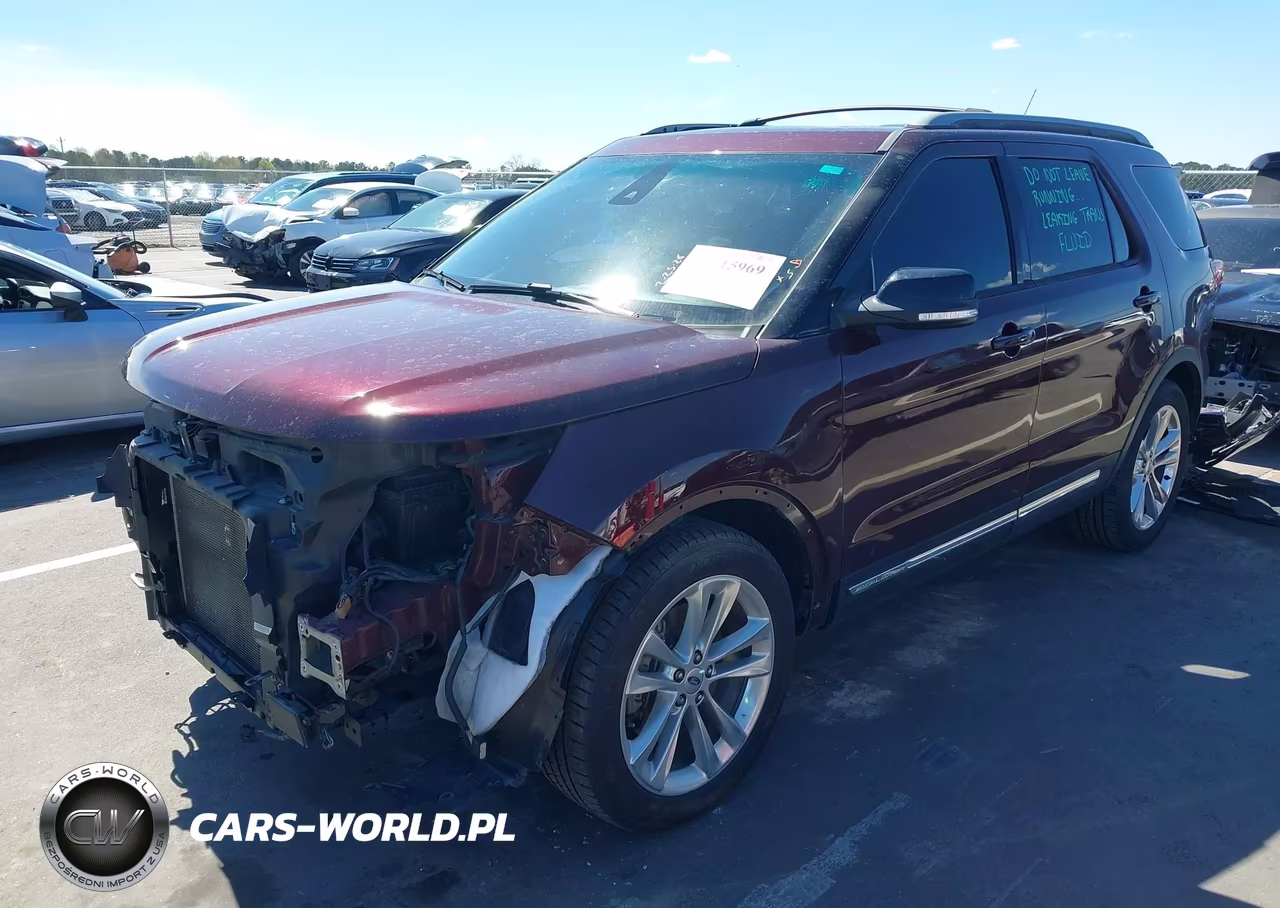 2018 Ford Explorer Xlt VIN:1FM5K7D89JGA33799 - 2