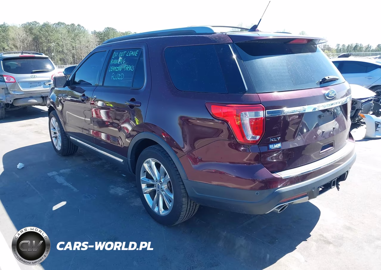 2018 Ford Explorer Xlt VIN:1FM5K7D89JGA33799 - 3
