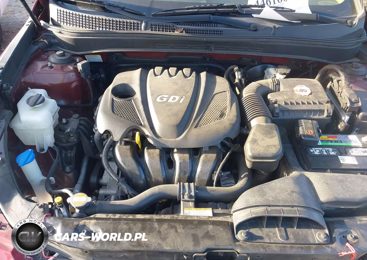 2012 Hyundai Sonata Gls VIN:5NPEB4AC3CH455092 - 10