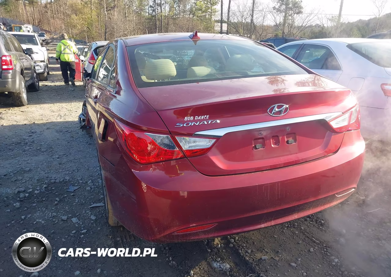 2012 Hyundai Sonata Gls VIN:5NPEB4AC3CH455092 - 3