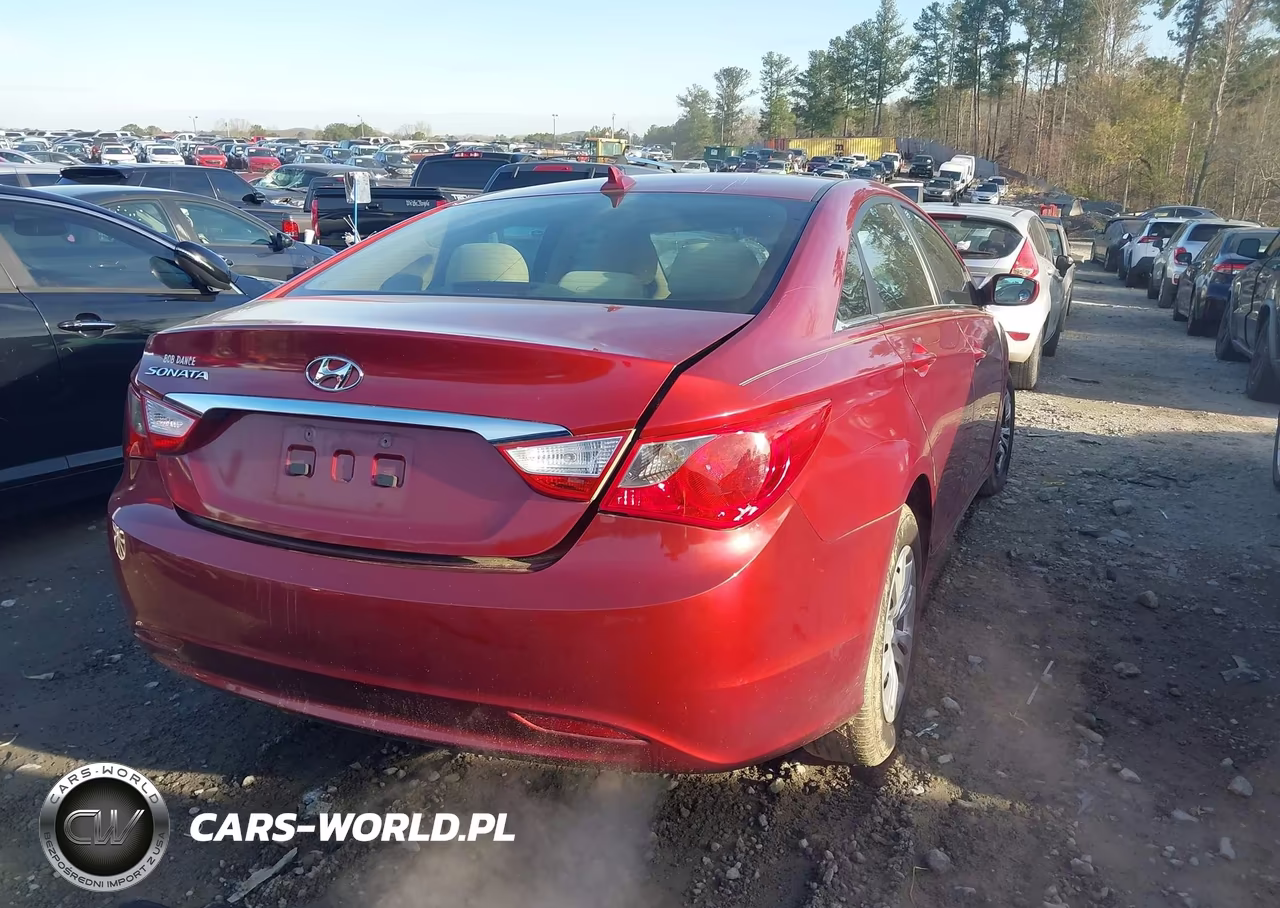 2012 Hyundai Sonata Gls VIN:5NPEB4AC3CH455092 - 4