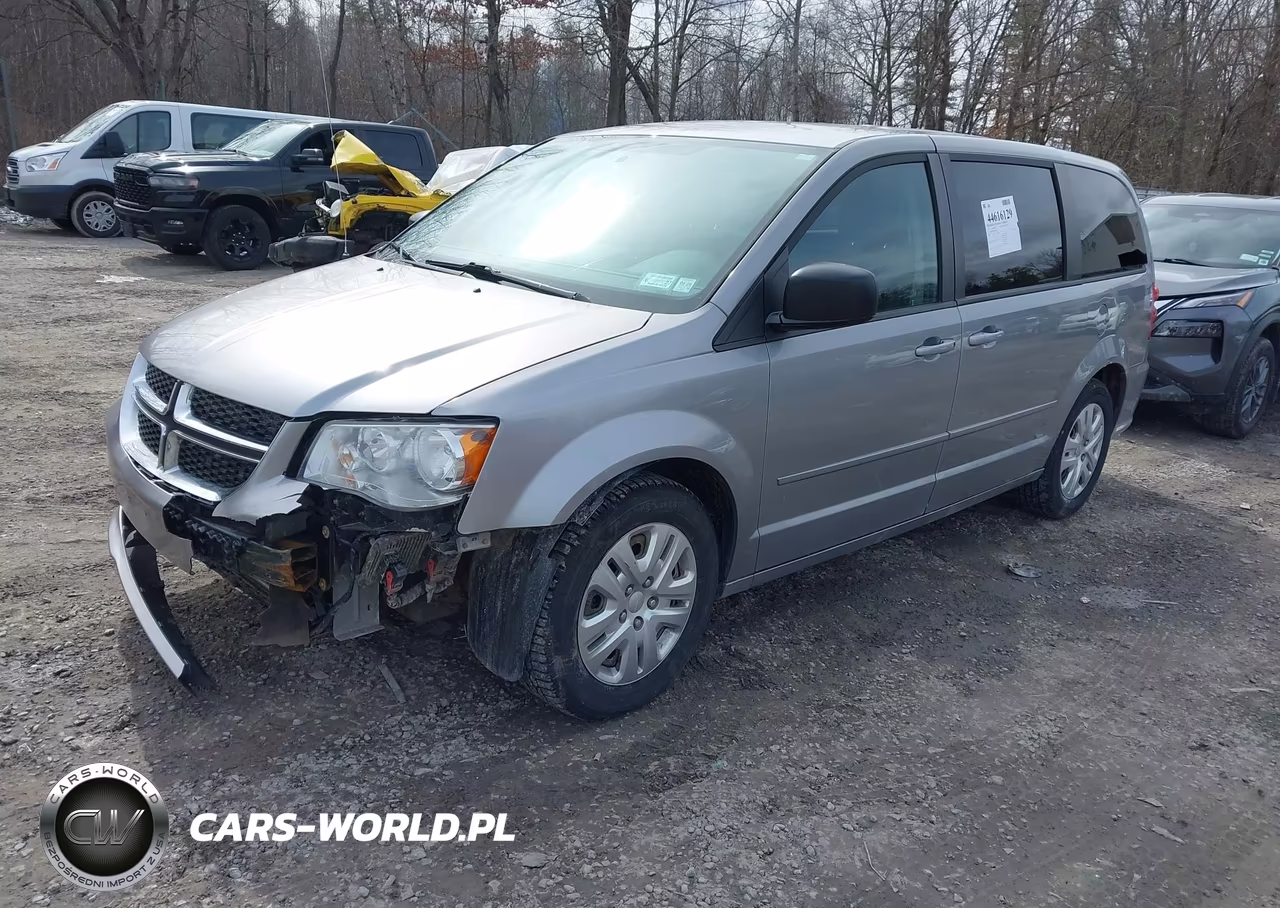 2017 Dodge Grand Caravan Se VIN:2C4RDGBGXHR587100 - 2