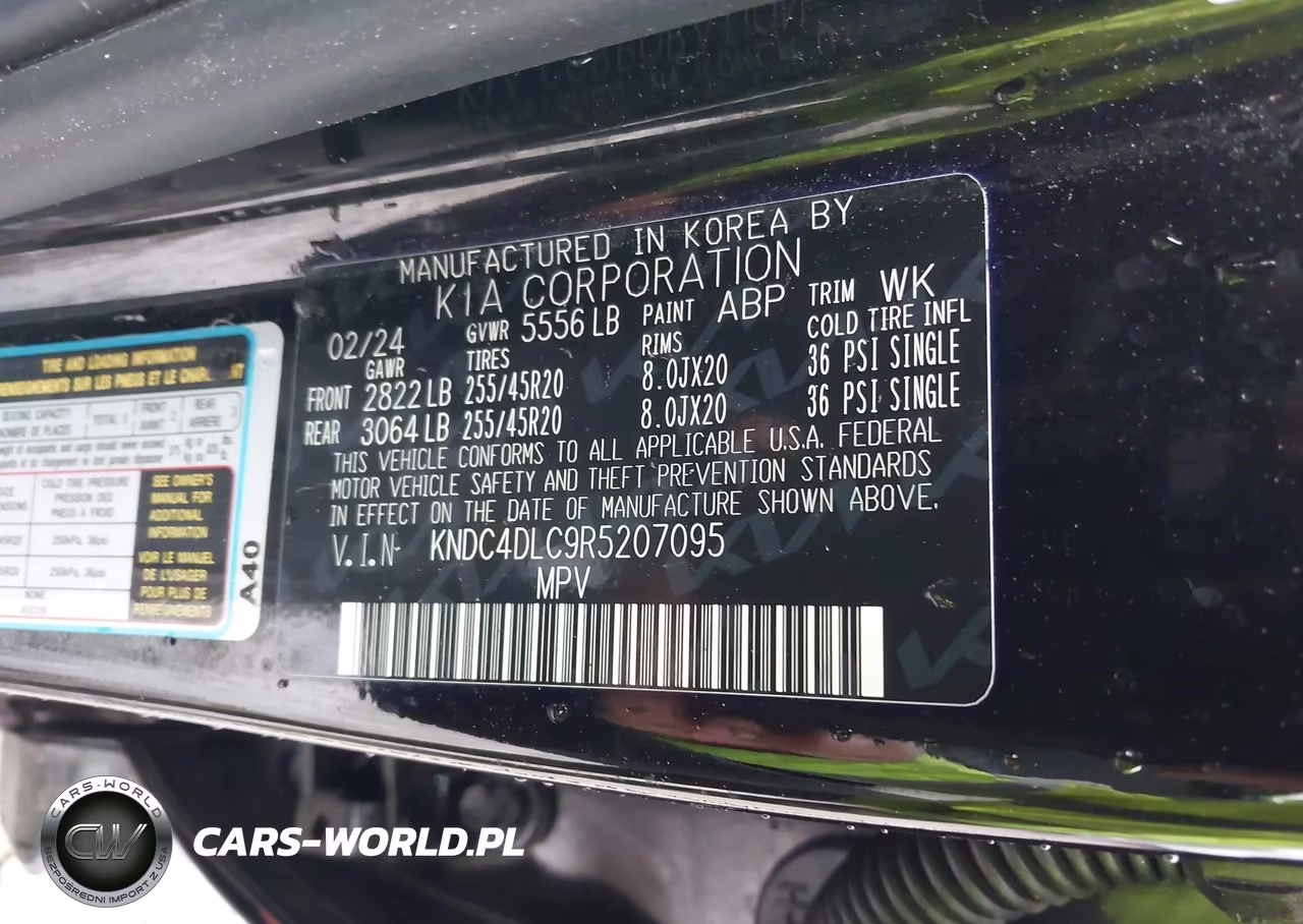 2024 Kia Ev6 Gt-Line VIN:KNDC4DLC9R5207095 - 9