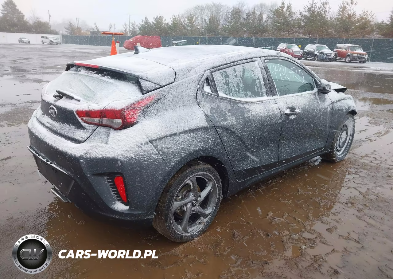 2019 Hyundai Veloster 2.0 VIN:KMHTG6AF4KU017941 - 4