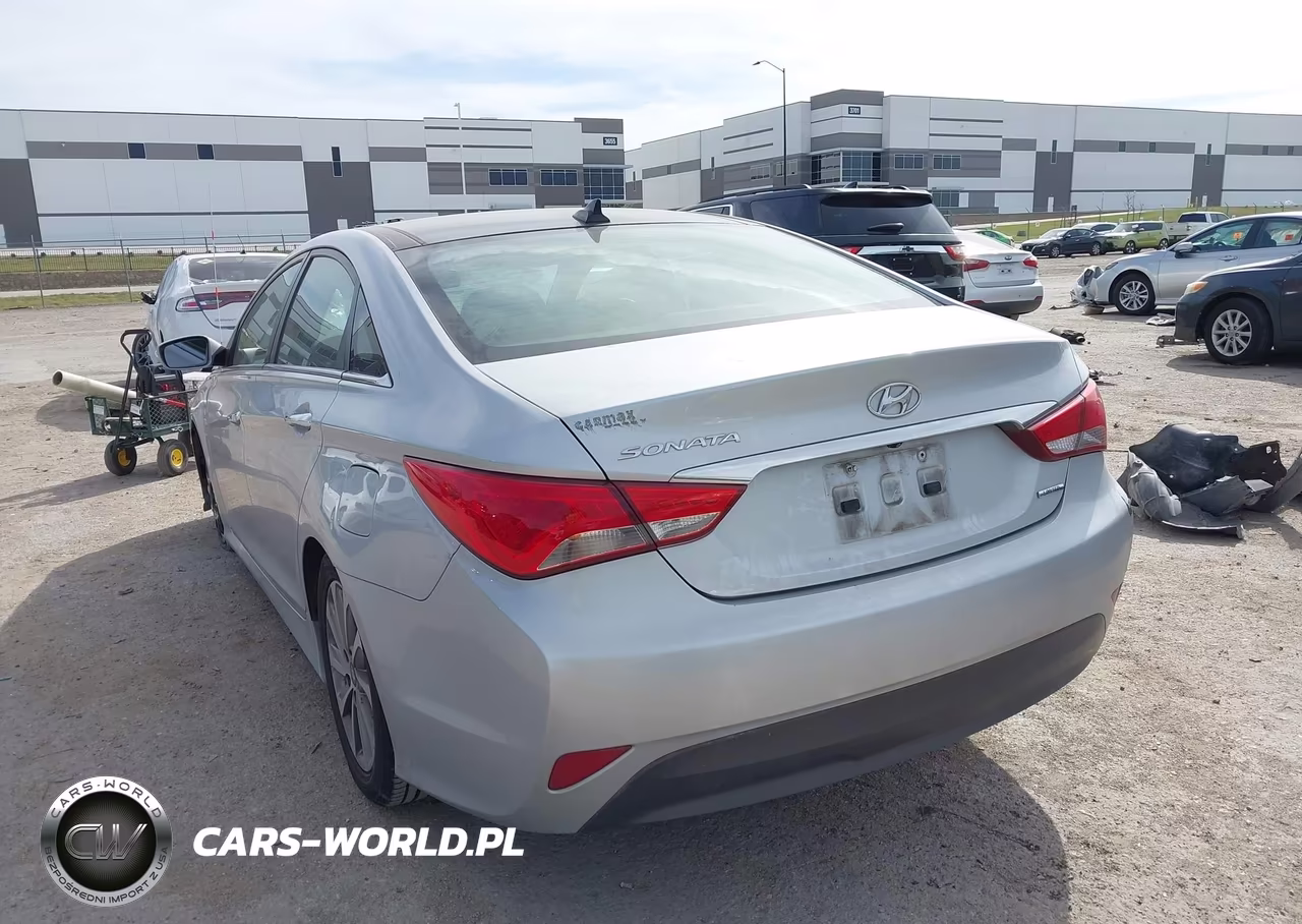 2014 Hyundai Sonata Limited VIN:5NPEC4AC5EH843943 - 3