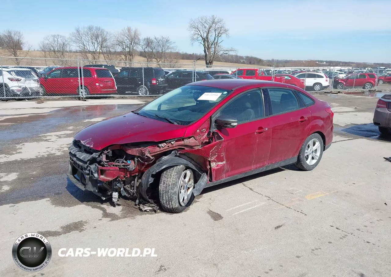 2013 Ford Focus Se VIN:1FADP3F24DL204110 - 2