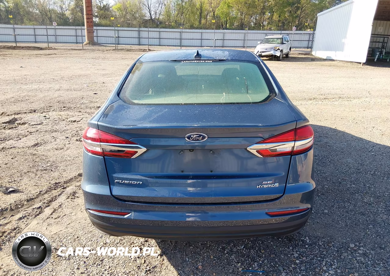 2019 Ford Fusion Hybrid Se VIN:3FA6P0LU9KR137757 - 16