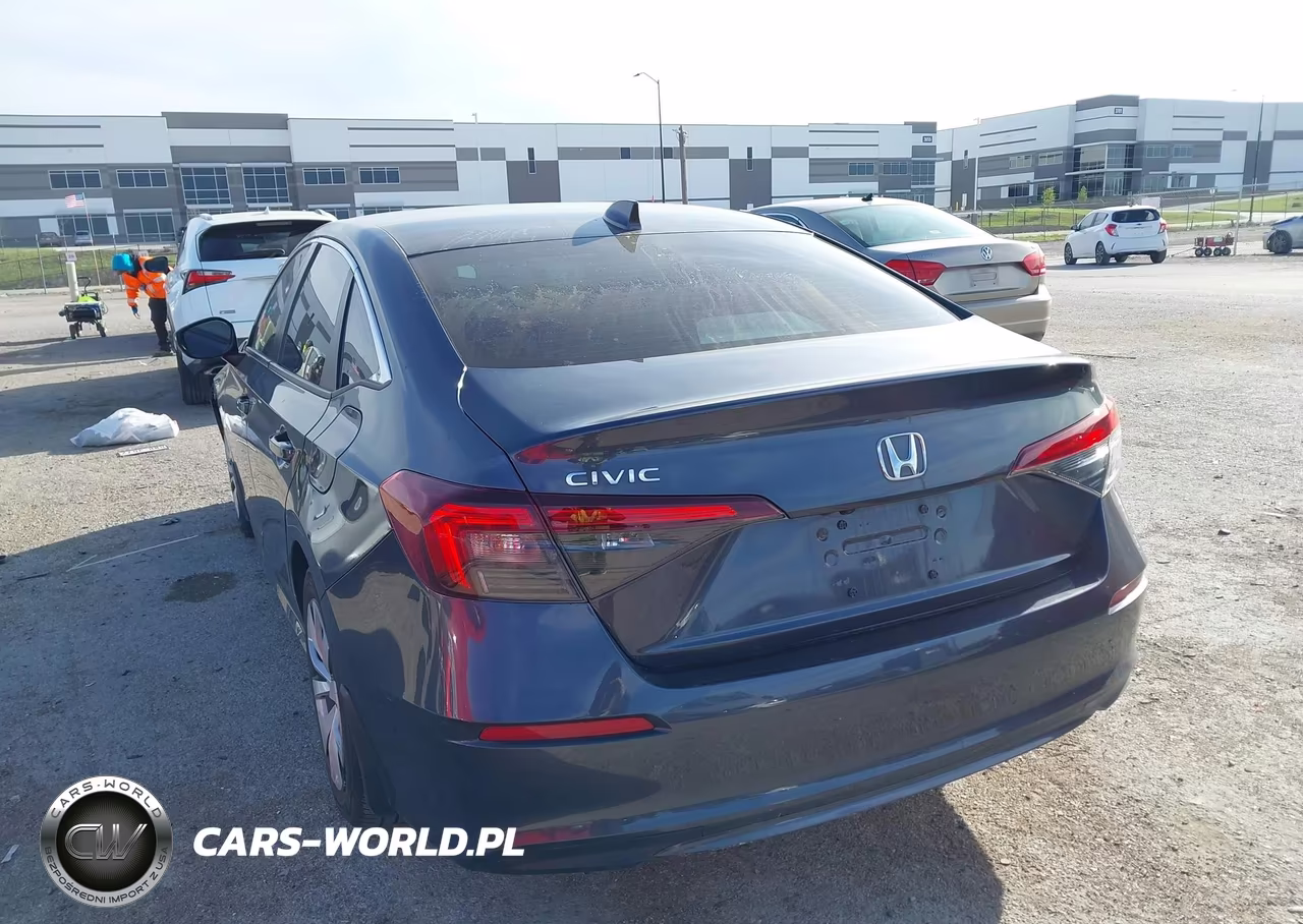 2025 Honda Civic Lx VIN:2HGFE2F26SH552814 - 3