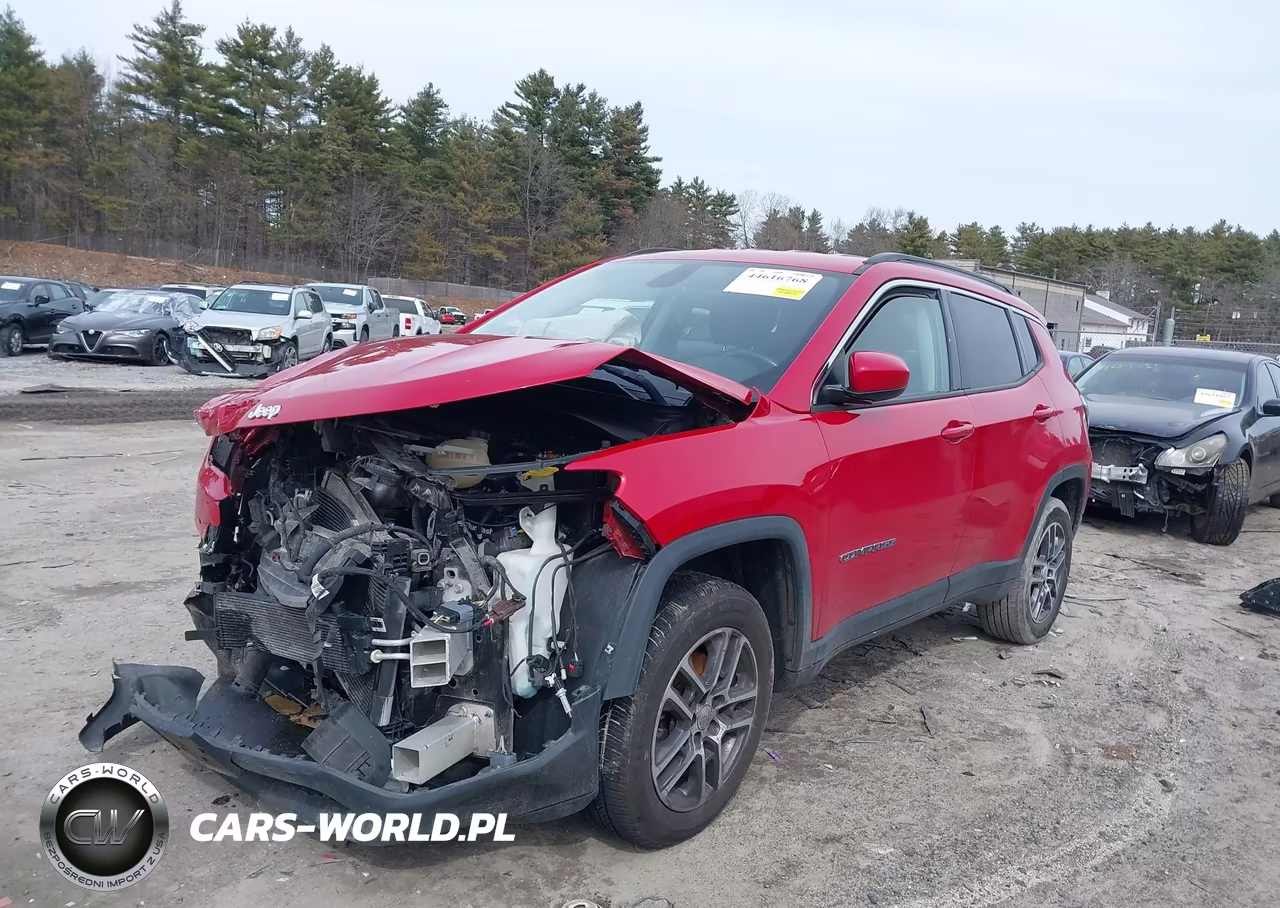 2017 Jeep New Compass Latitude 4X4 VIN:3C4NJDBB2HT692320 - 2