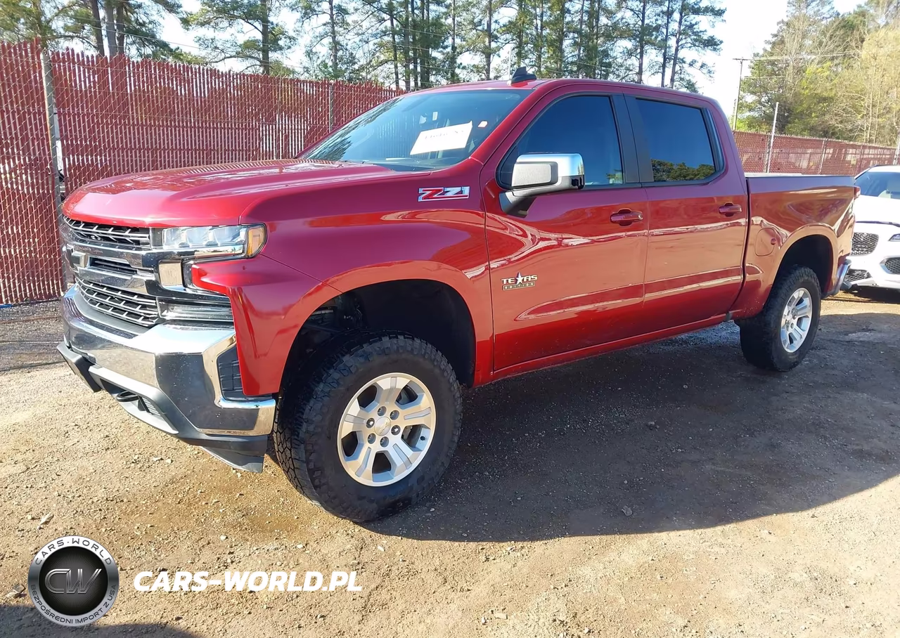 2019 Chevrolet Silverado 1500 Lt VIN:3GCUYDED3KG163608 - 2