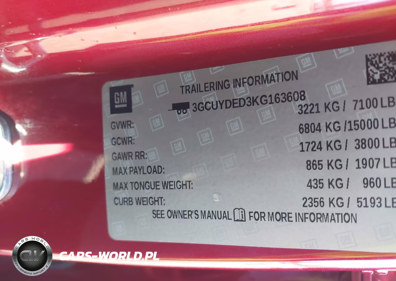 2019 Chevrolet Silverado 1500 Lt VIN:3GCUYDED3KG163608 - 9