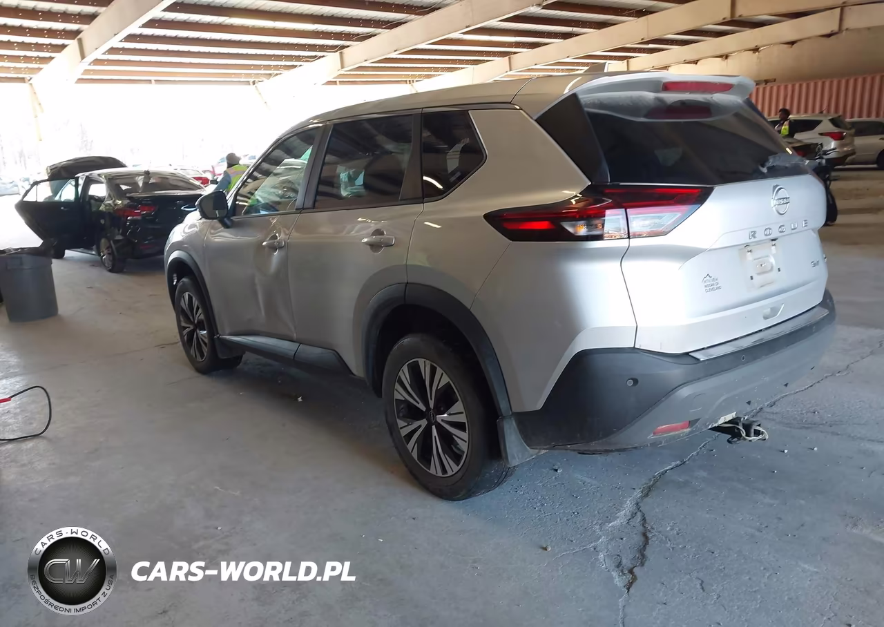 2022 Nissan Rogue Sv Fwd VIN:5N1BT3BA9NC676844 - 3