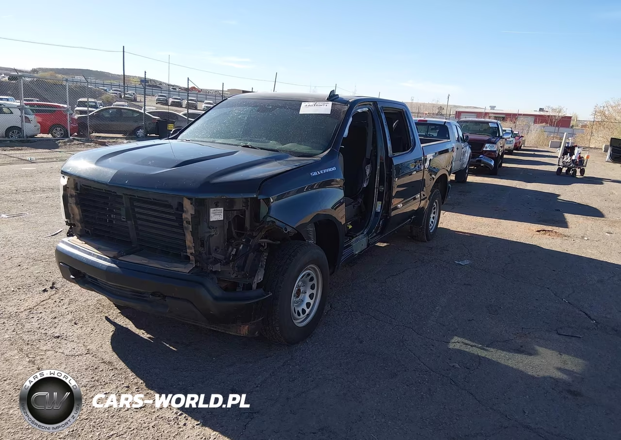 2024 Chevrolet Silverado 1500 4Wd Short Bed Wt VIN:1GCUDAED1RZ126528 - 2