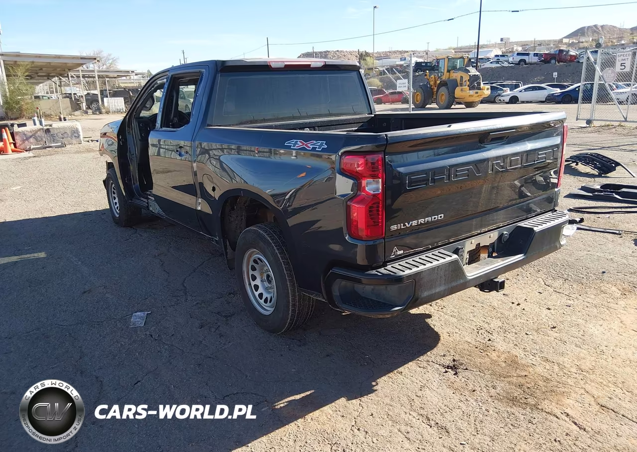 2024 Chevrolet Silverado 1500 4Wd Short Bed Wt VIN:1GCUDAED1RZ126528 - 3