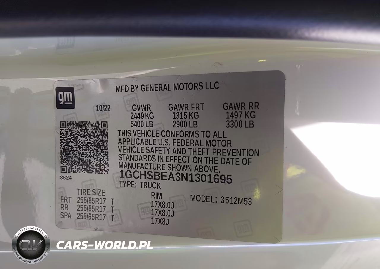 2022 Chevrolet Colorado 2Wd Long Box Wt VIN:1GCHSBEA3N1301695 - 9