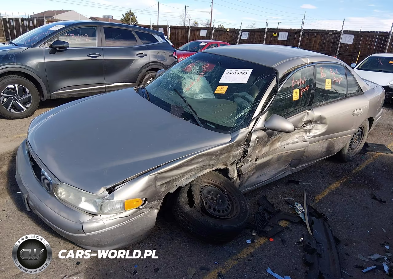 2001 Buick Century Custom VIN:2G4WS52J611238427 - 2