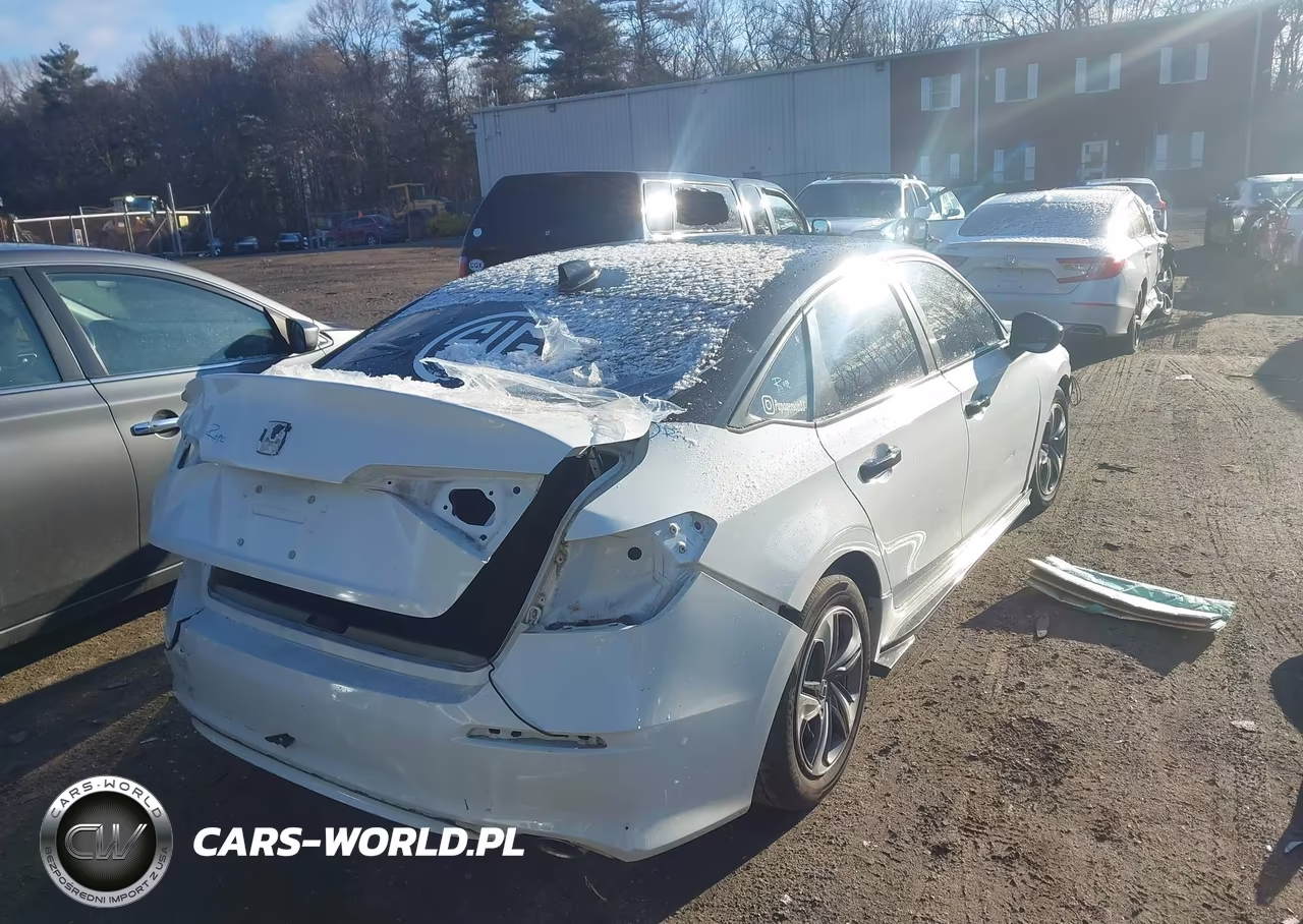 2022 Honda Civic Sport VIN:2HGFE2F50NH535764 - 4
