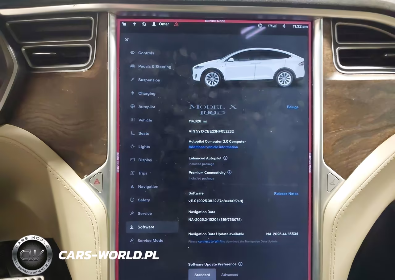 2017 Tesla Model X 100D-75D-90D VIN:5YJXCBE23HF052232 - 7