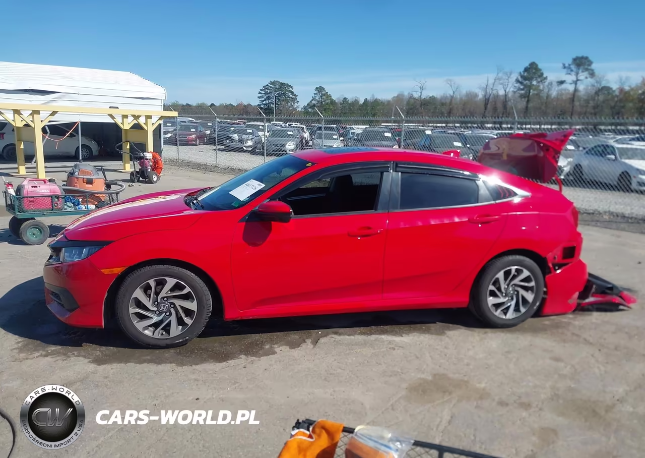 2018 Honda Civic Ex VIN:2HGFC2F72JH538585 - 15