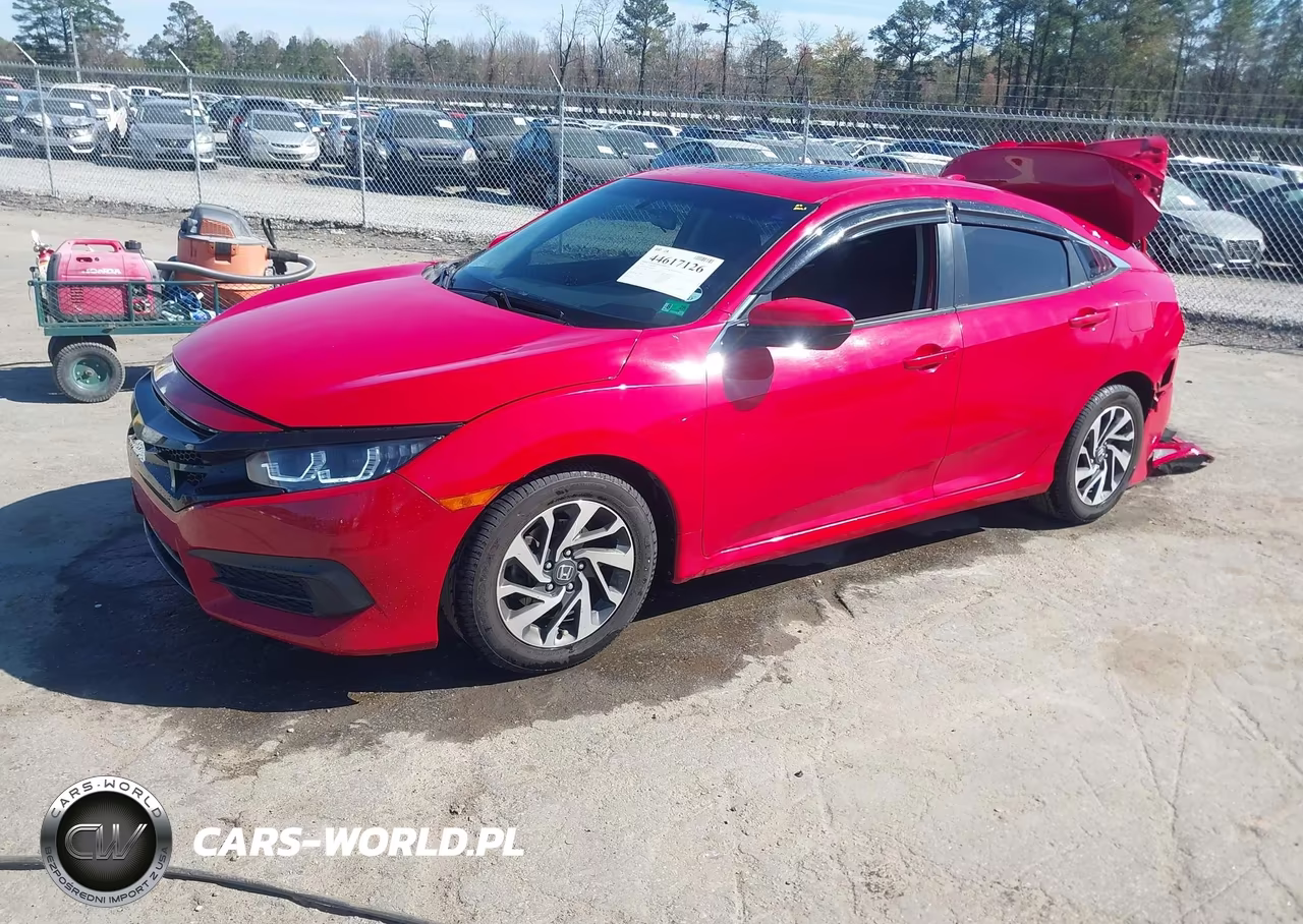 2018 Honda Civic Ex VIN:2HGFC2F72JH538585 - 2