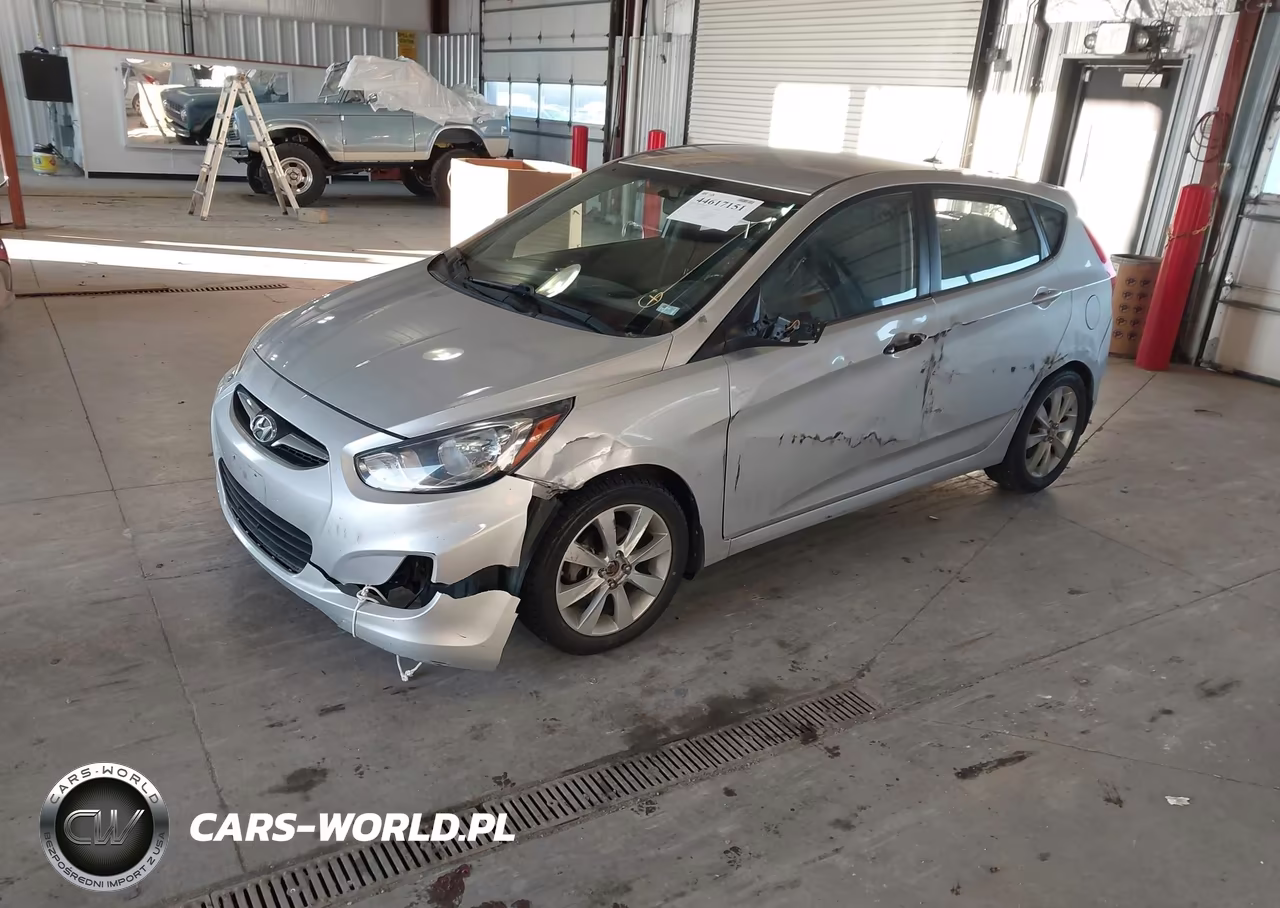 2012 Hyundai Accent Se VIN:KMHCU5AE5CU042973 - 2