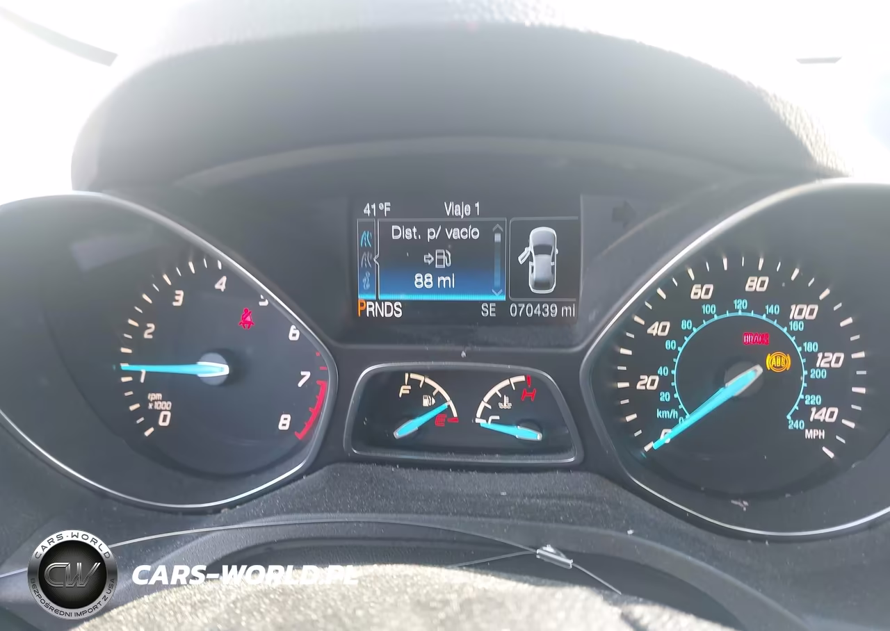 2016 Ford Escape S VIN:1FMCU0F75GUC04233 - 7