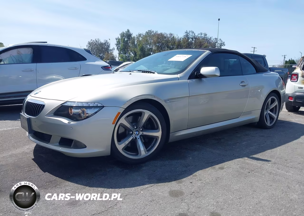 2008 BMW 650I VIN:WBAEB53538CX63383 - 2