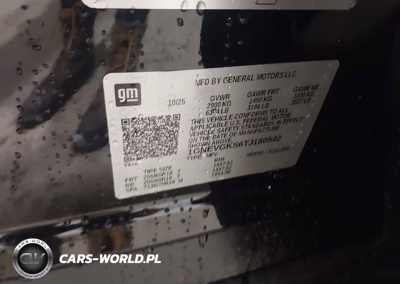 2026 Chevrolet Traverse Awd Lt VIN:1GNEVGKS6TJ180542 - 9