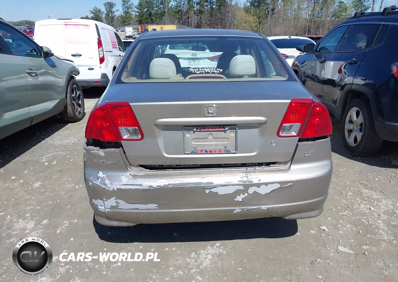 2004 Honda Civic Lx VIN:2HGES16534H555620 - 16