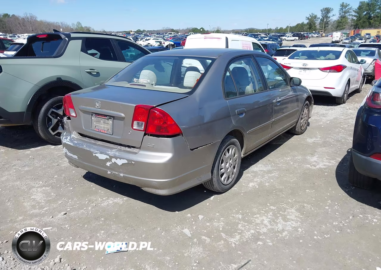 2004 Honda Civic Lx VIN:2HGES16534H555620 - 4
