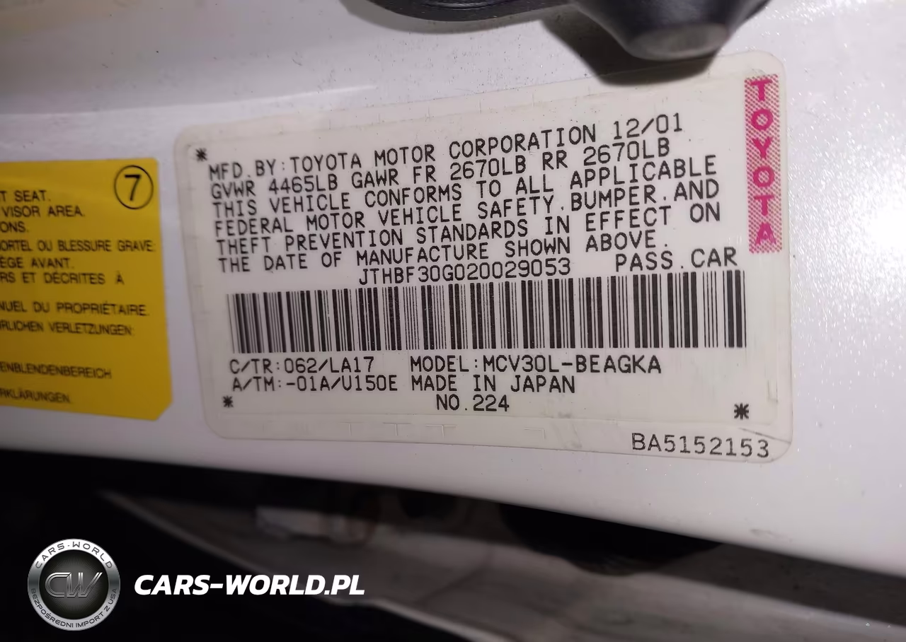 2002 Lexus Es 300 VIN:JTHBF30G020029053 - 9