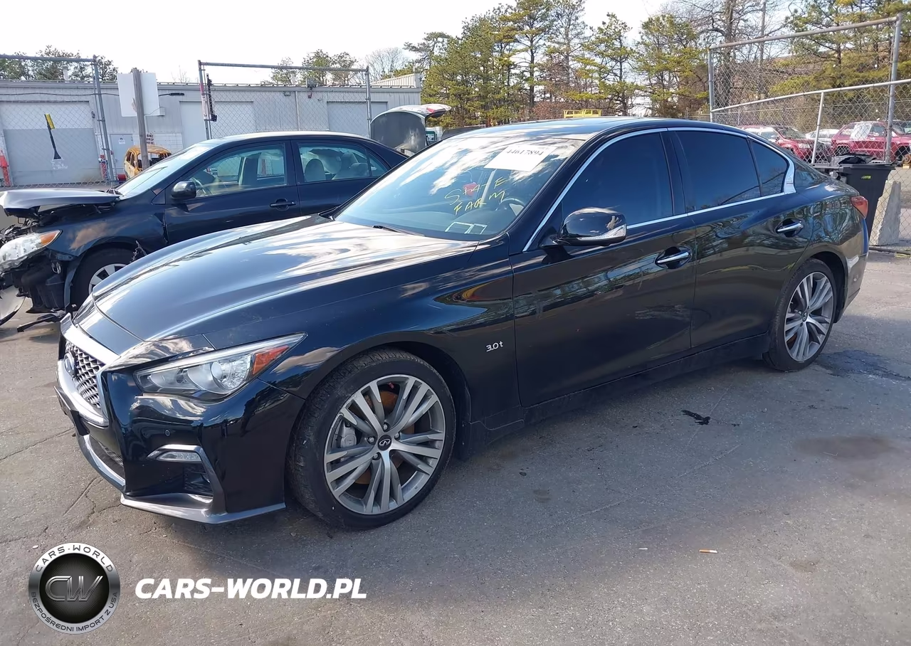 2019 Infiniti Q50 3.0T Sport VIN:JN1EV7AR8KM558741 - 2
