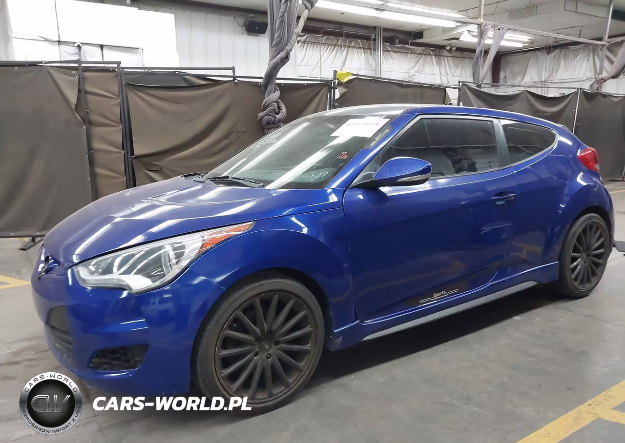 2014 Hyundai Veloster Turbo W-Black VIN:KMHTC6AE9EU193567 - 14