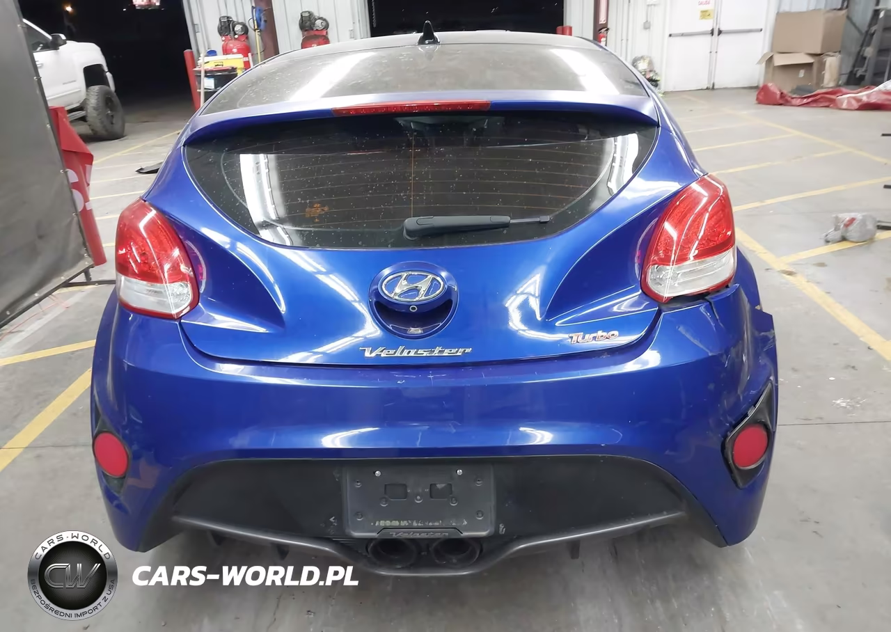 2014 Hyundai Veloster Turbo W-Black VIN:KMHTC6AE9EU193567 - 16