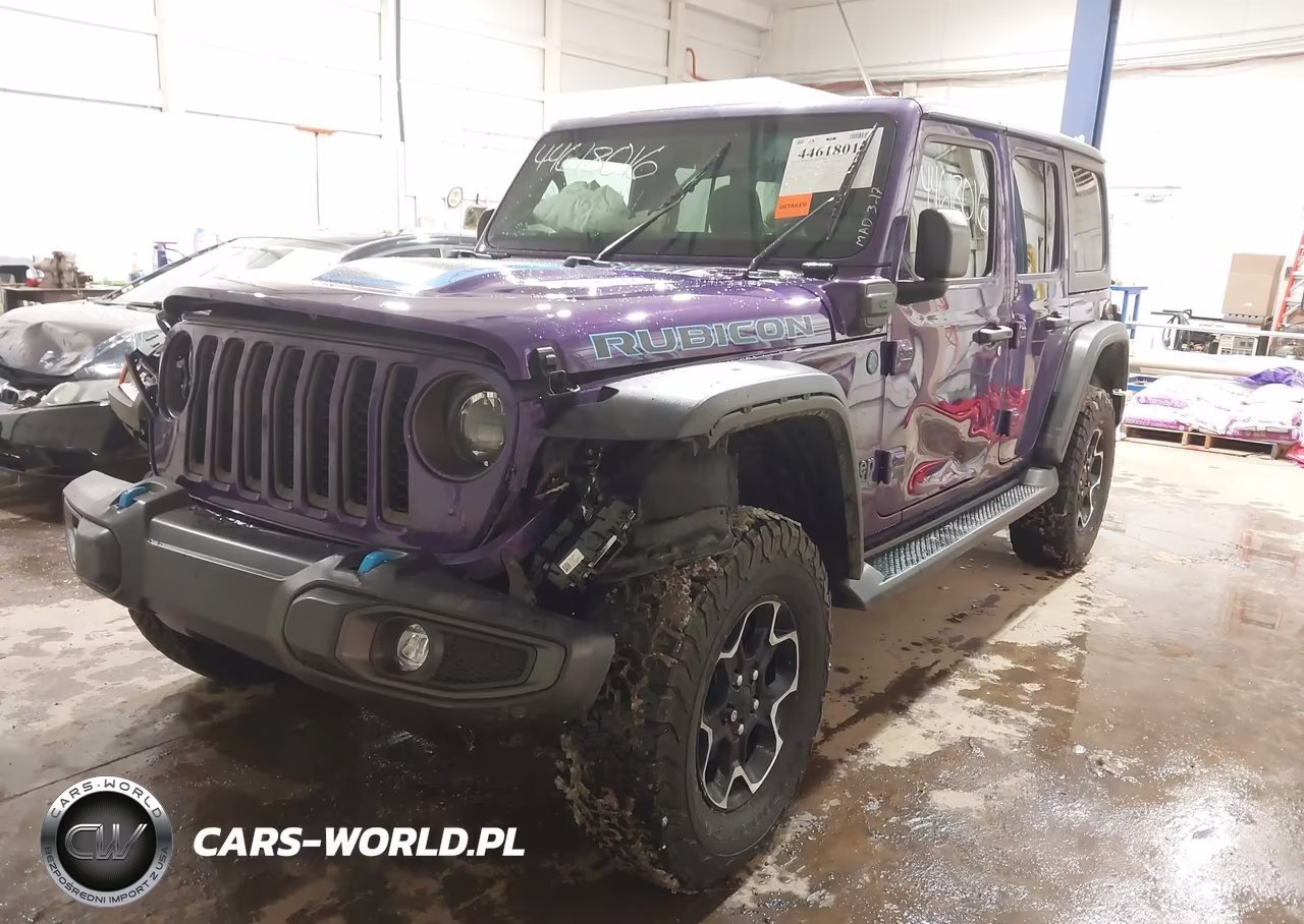 2023 Jeep Wrangler 4Xe Rubicon 4X4 VIN:1C4JJXR62PW585947 - 2