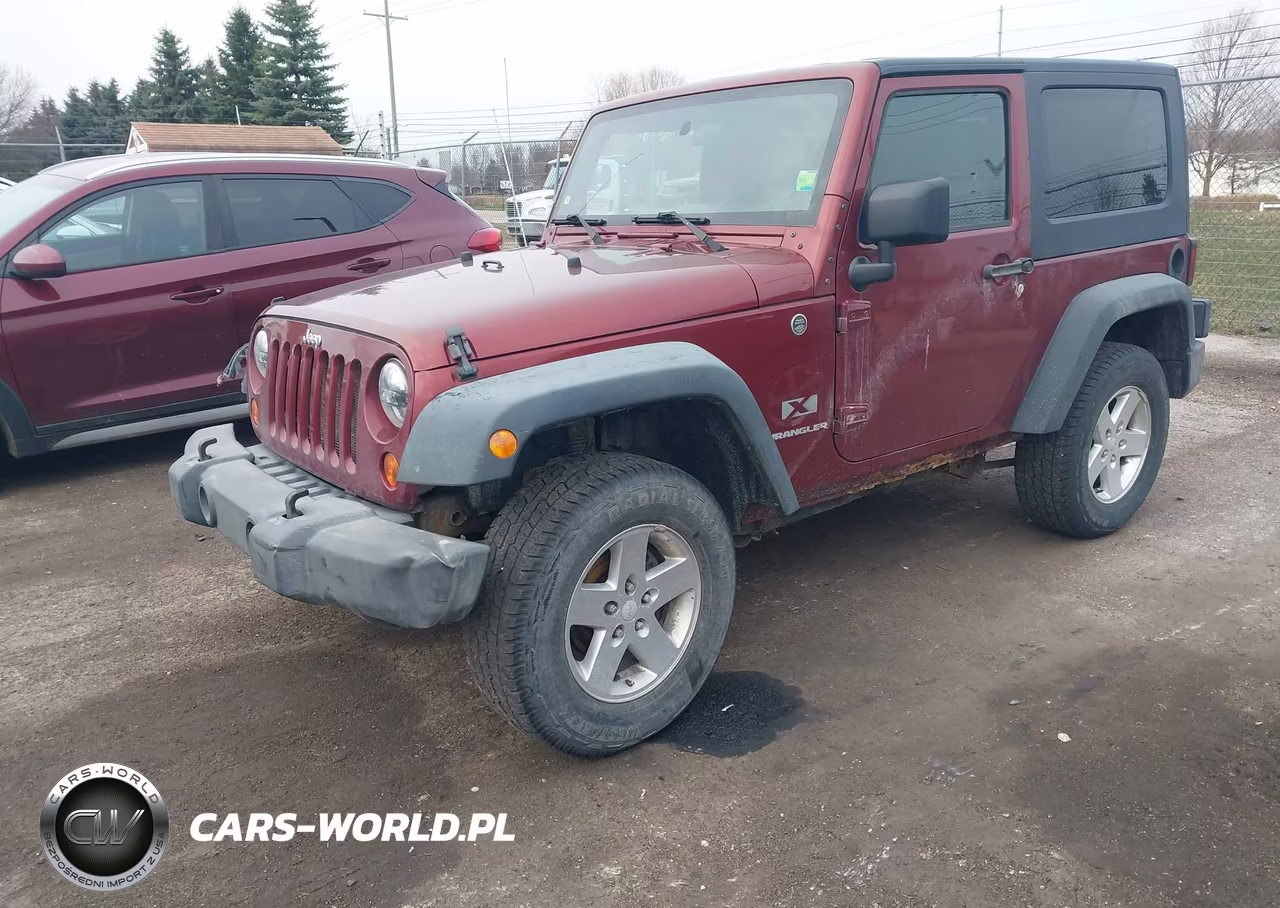2008 Jeep Wrangler X VIN:1J8FA24108L654201 - 2