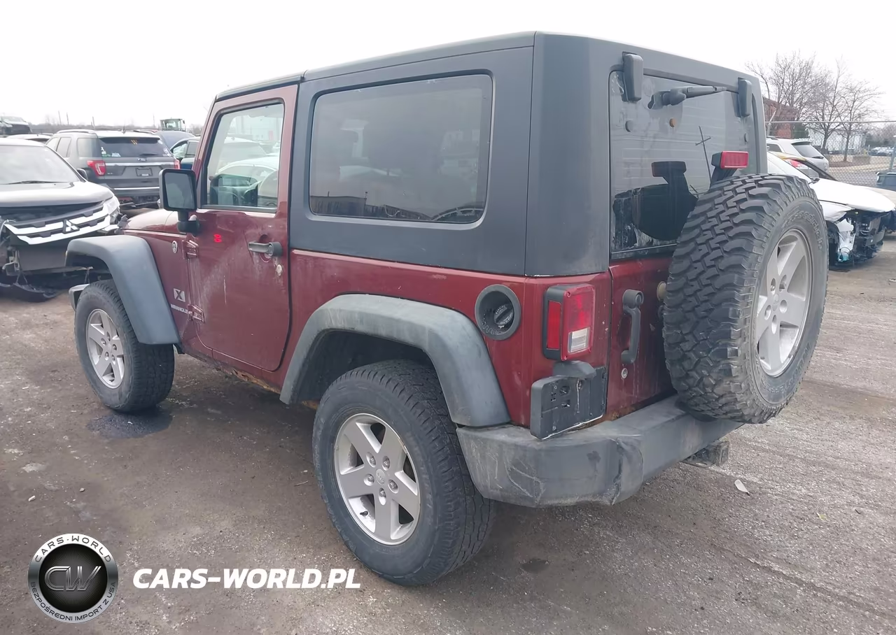 2008 Jeep Wrangler X VIN:1J8FA24108L654201 - 3