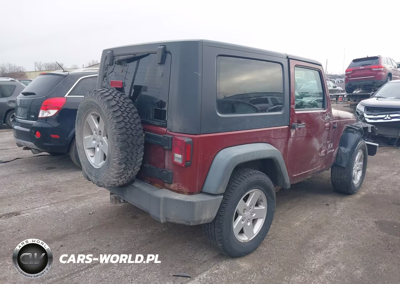 2008 Jeep Wrangler X VIN:1J8FA24108L654201 - 4