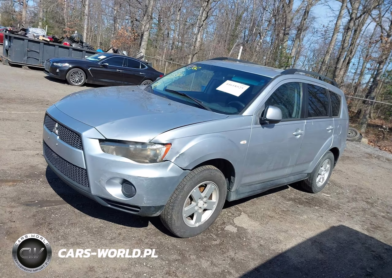 2010 Mitsubishi Outlander Es VIN:JA4AT2AW6AZ016205 - 2