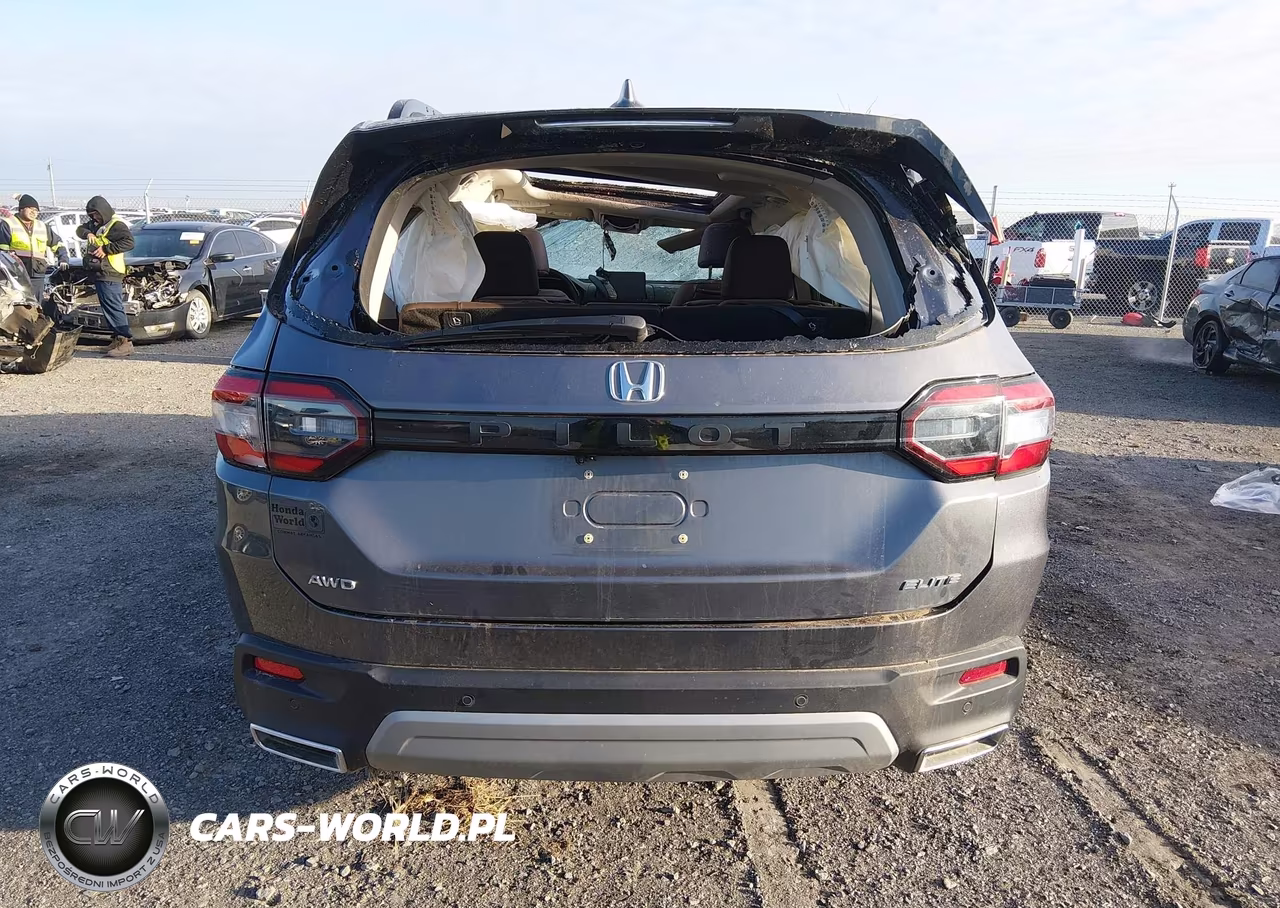 2025 Honda Pilot Elite VIN:5FNYG1H86SB167675 - 17