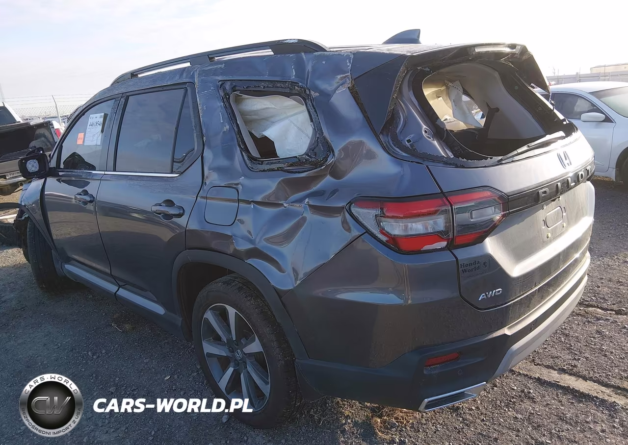2025 Honda Pilot Elite VIN:5FNYG1H86SB167675 - 3