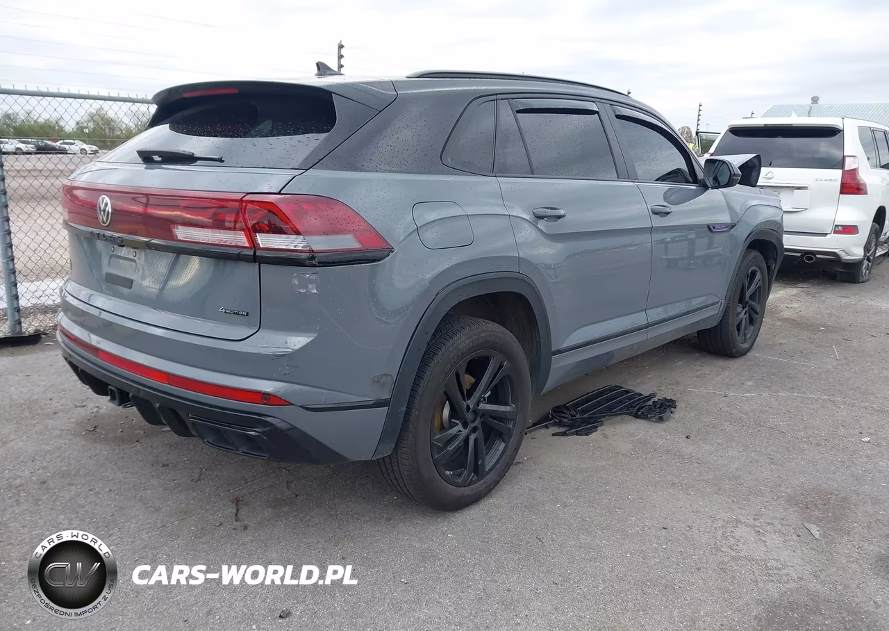 2025 Volkswagen Atlas Cross Sport 2.0T Sel R-Line Black VIN:1V2AE2CA3SC224675 - 4