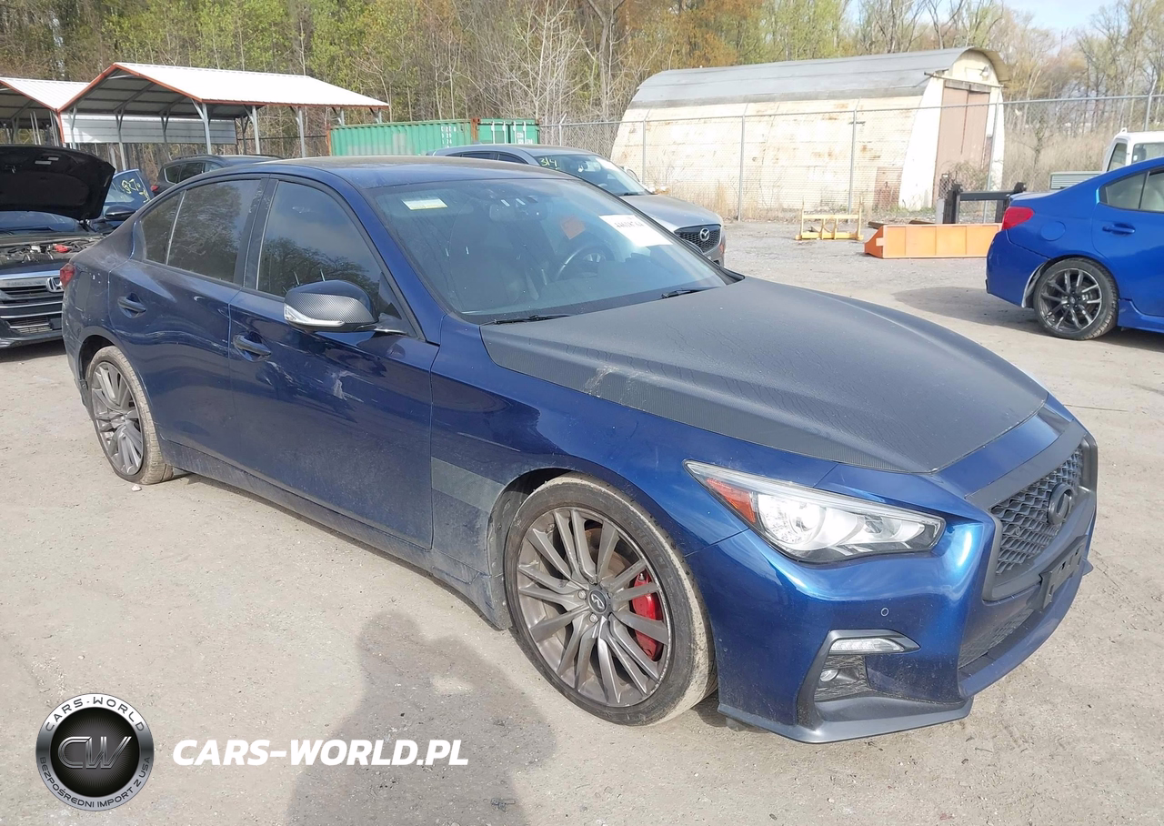 2018 Infiniti Q50 3.0T Red Sport 400